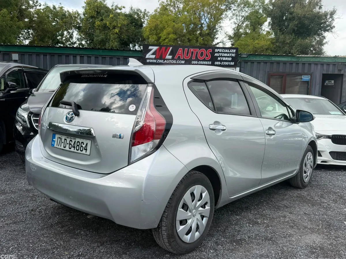 Toyota Aqua Hatchback, Petrol Hybrid, 2017, Silver