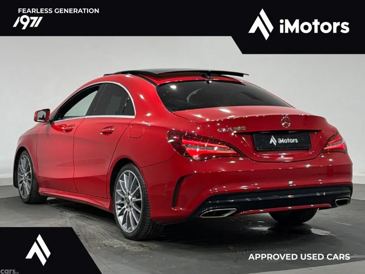 Mercedes-Benz CLA Saloon, Petrol, 2019, Red