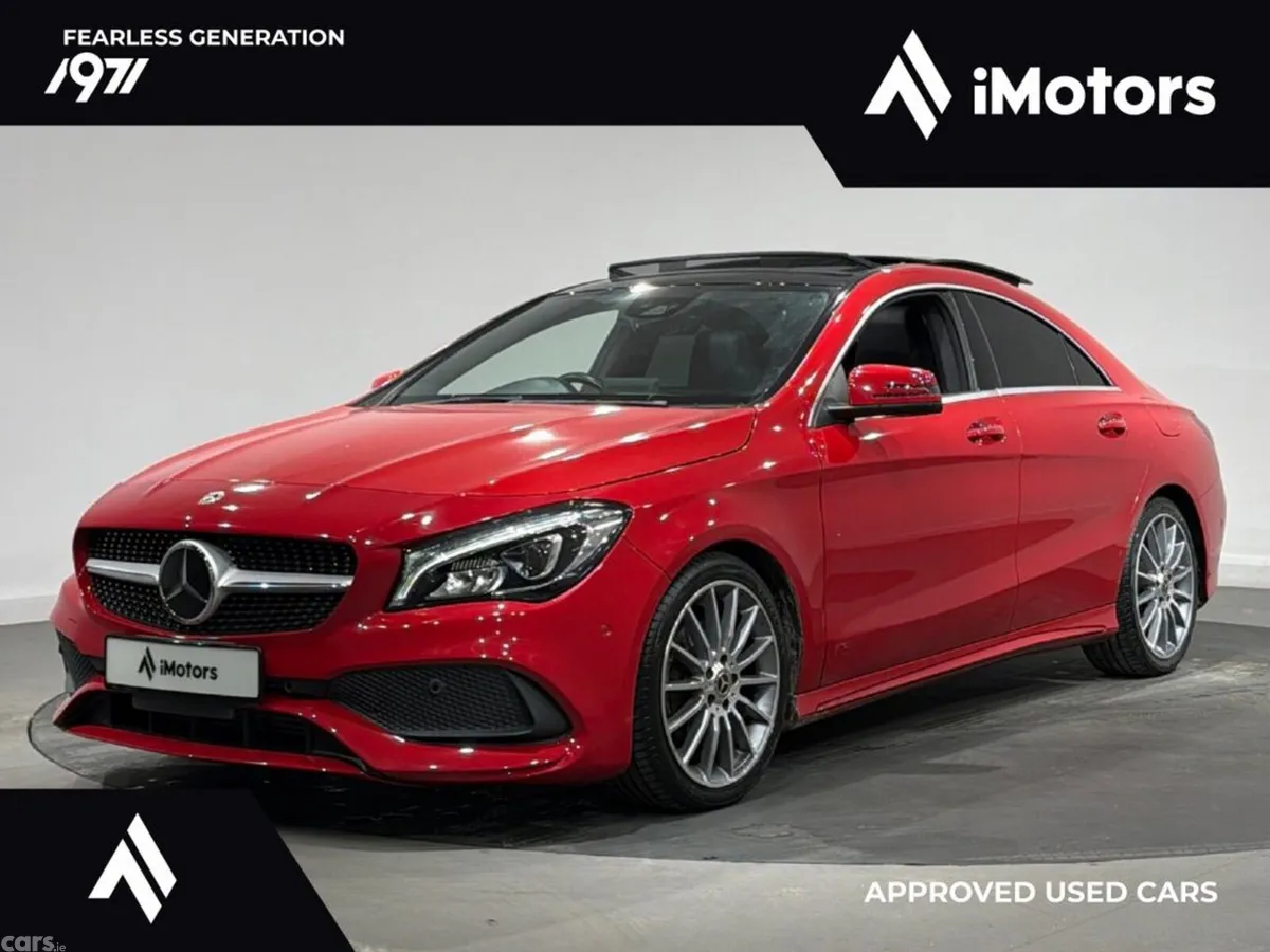 Mercedes-Benz CLA Saloon, Petrol, 2019, Red