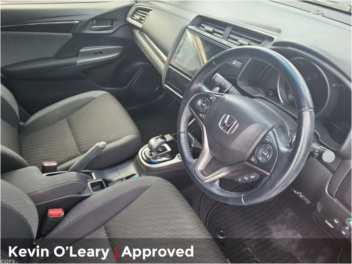 Honda Fit Hatchback, Petrol Hybrid, 2017, Red
