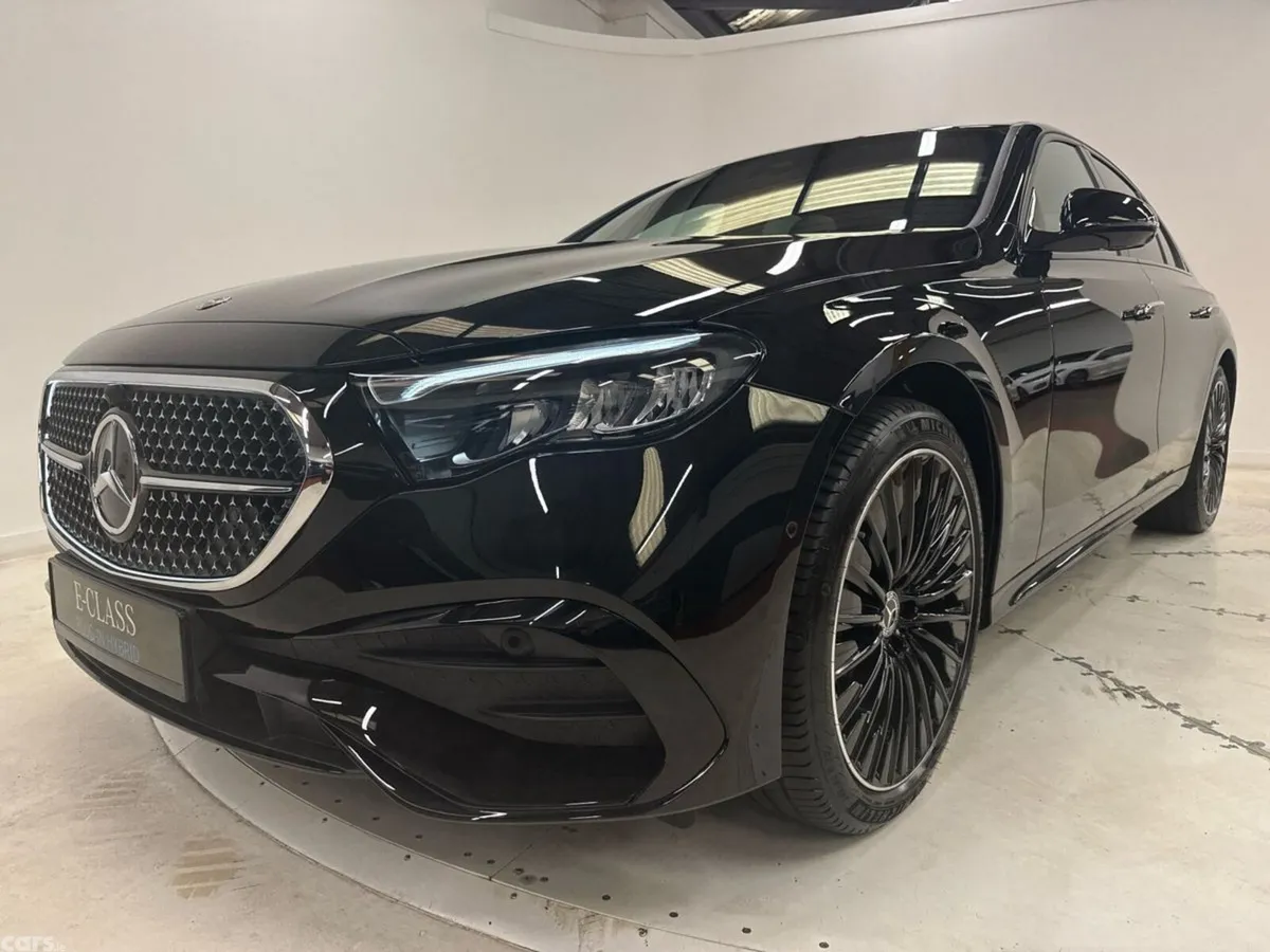 Mercedes-Benz E-Class Saloon, Petrol Plug-in Hybrid, 2026, Black