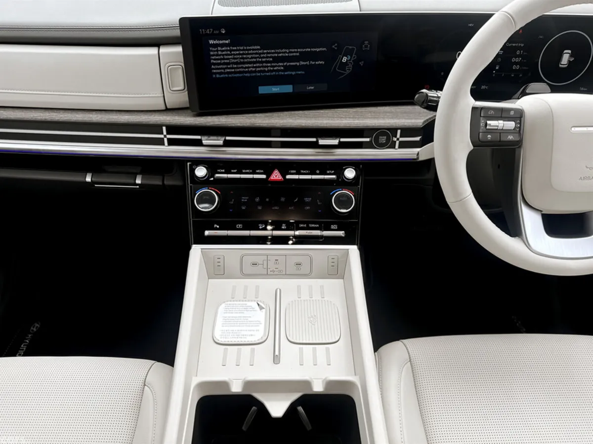 Hyundai Santa Fe SUV, Petrol Plug-in Hybrid, 2026, Grey