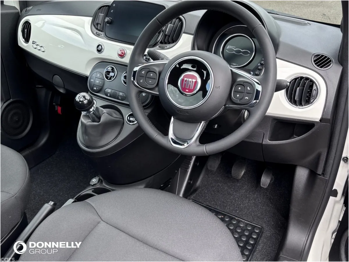 Fiat 500 Hatchback, Petrol, 2024, White