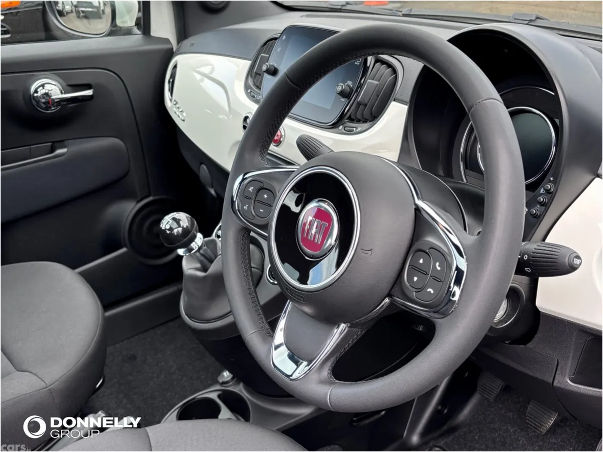Fiat 500 Hatchback, Petrol, 2024, White