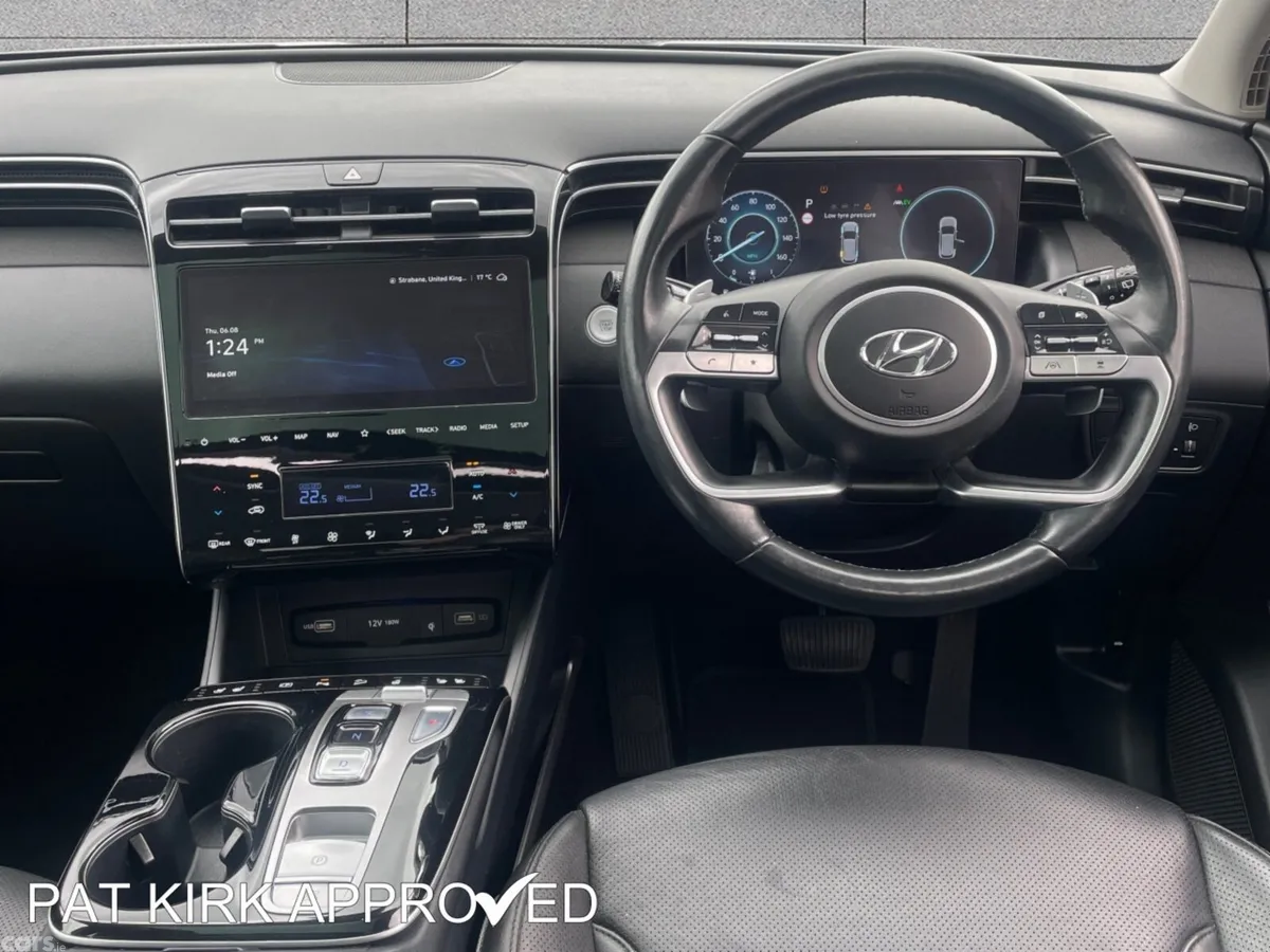 Hyundai Tucson Estate, Petrol Hybrid, 2022, White