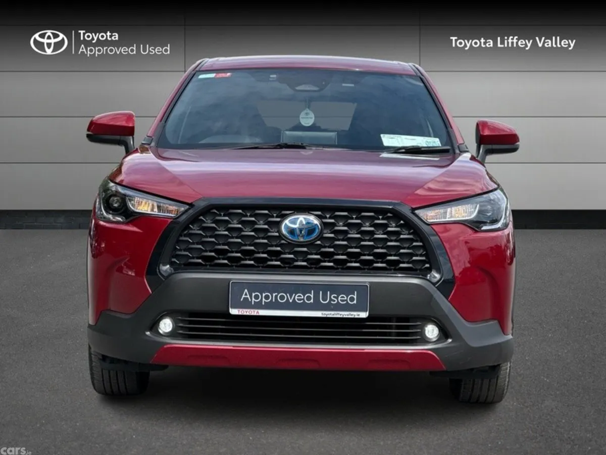 Toyota Corolla Cross SUV, Petrol Hybrid, 2023, Red