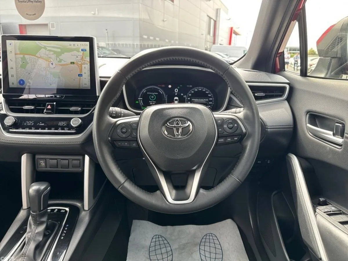 Toyota Corolla Cross SUV, Petrol Hybrid, 2023, Red