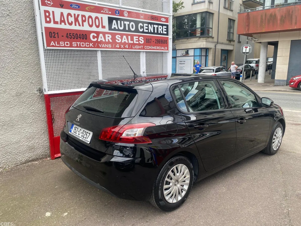 Peugeot 308 Hatchback, Petrol, 2015, Black
