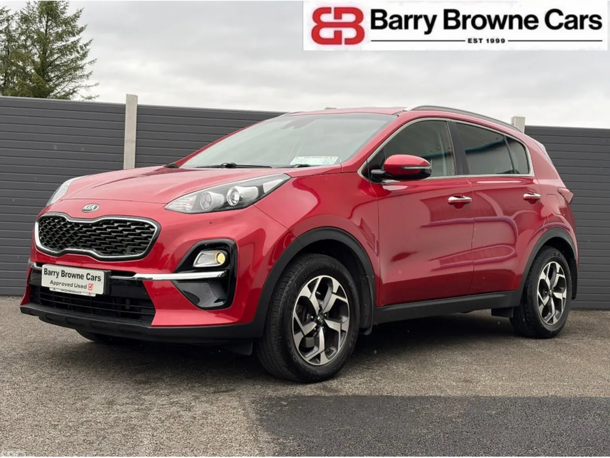Kia Sportage MPV, Diesel, 2020, Red