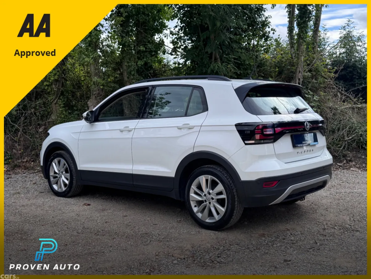 Volkswagen T-Cross Hatchback, Petrol, 2019, White