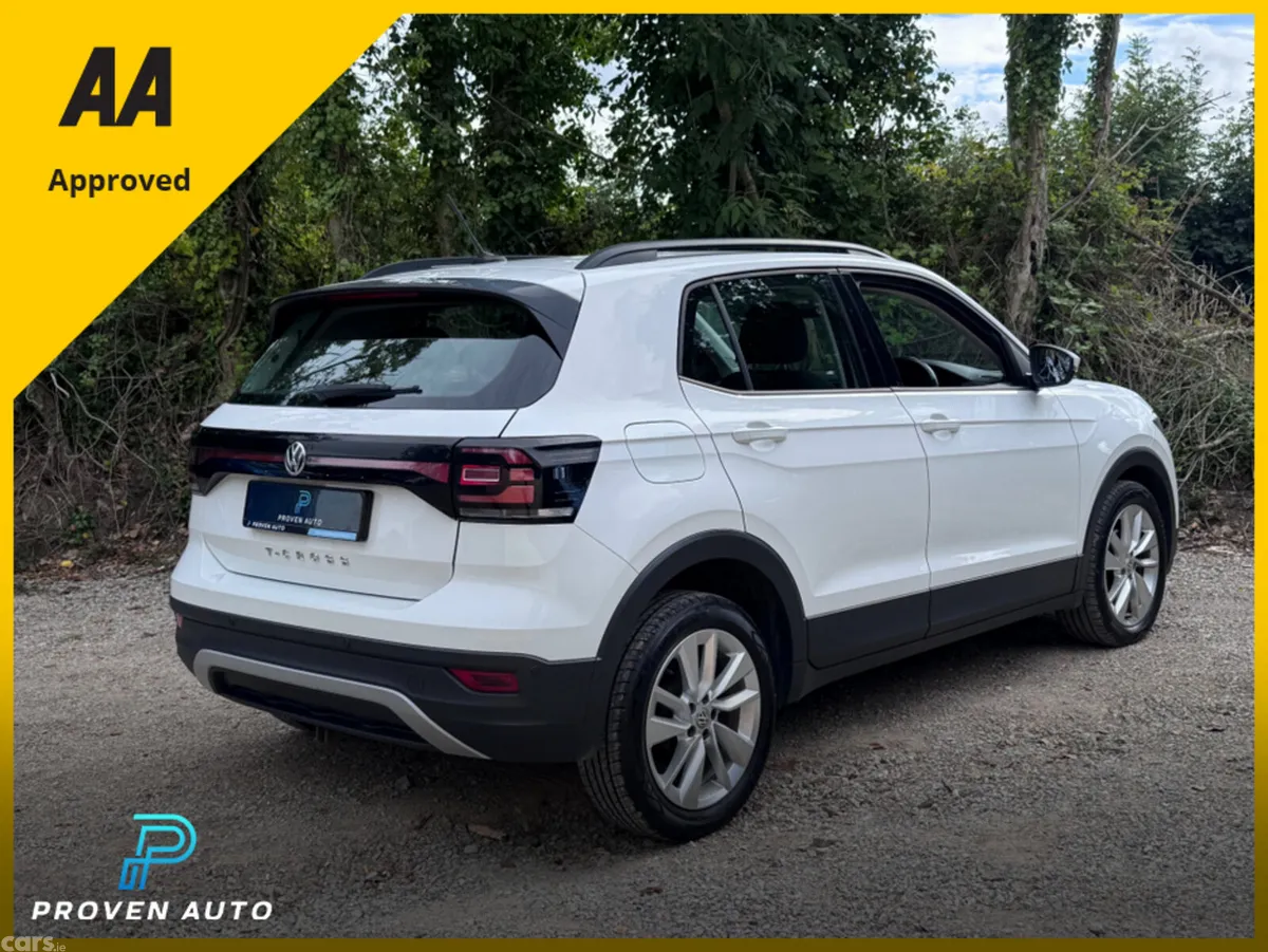 Volkswagen T-Cross Hatchback, Petrol, 2019, White