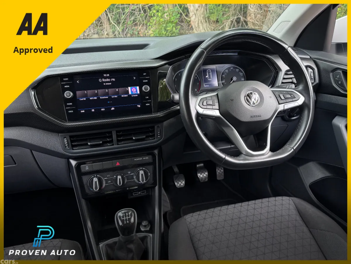 Volkswagen T-Cross Hatchback, Petrol, 2019, White