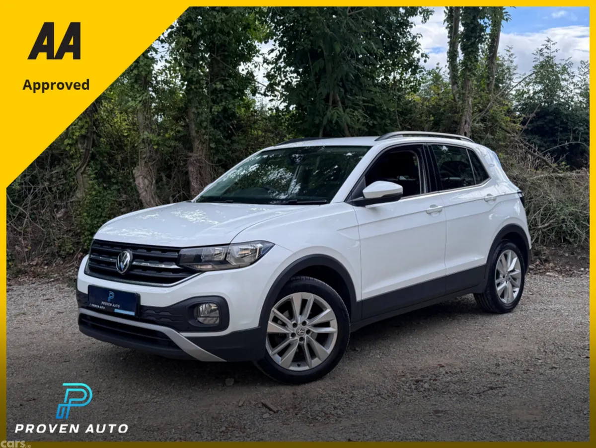 Volkswagen T-Cross Hatchback, Petrol, 2019, White