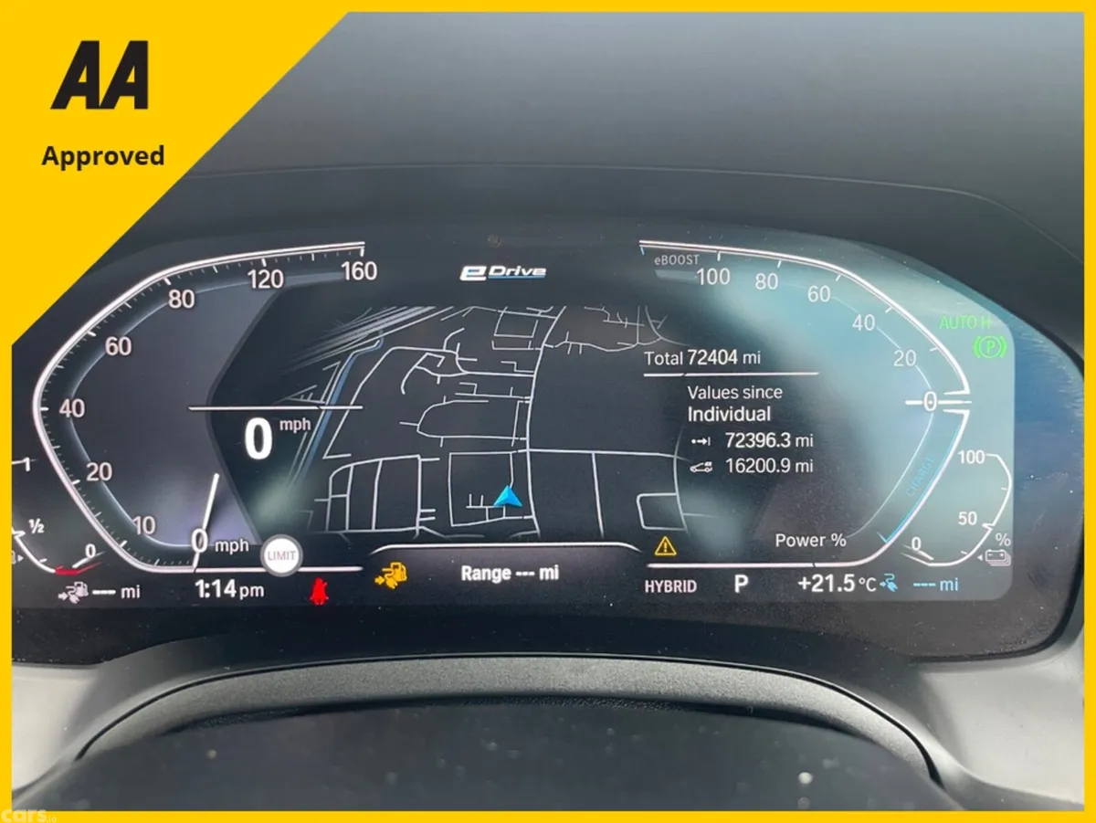 BMW 3-Series Saloon, Petrol Plug-in Hybrid, 2020, Black