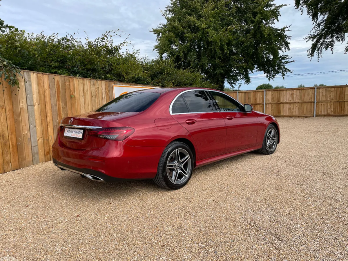 Mercedes-Benz E-Class Saloon, Petrol Plug-in Hybrid, 2022, Red