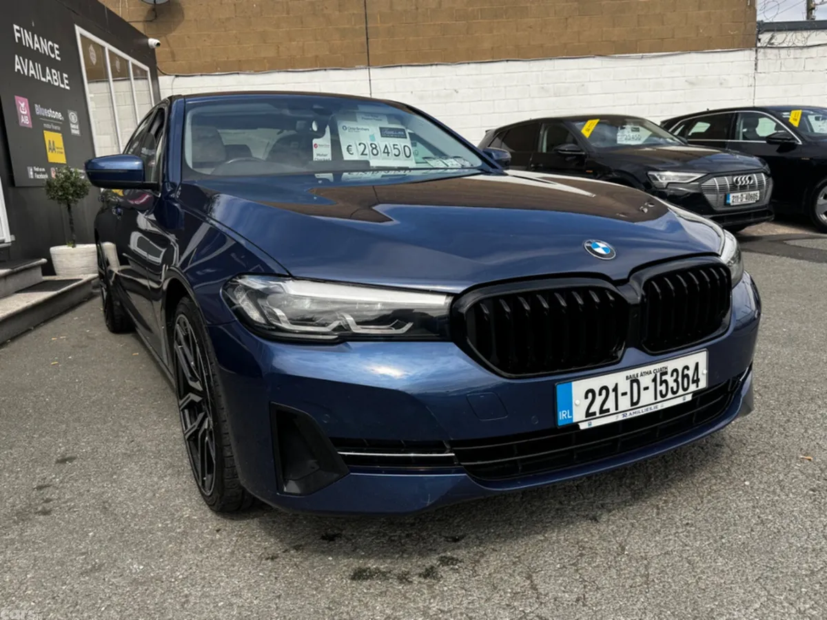 BMW 5-Series Saloon, Diesel, 2022, Blue