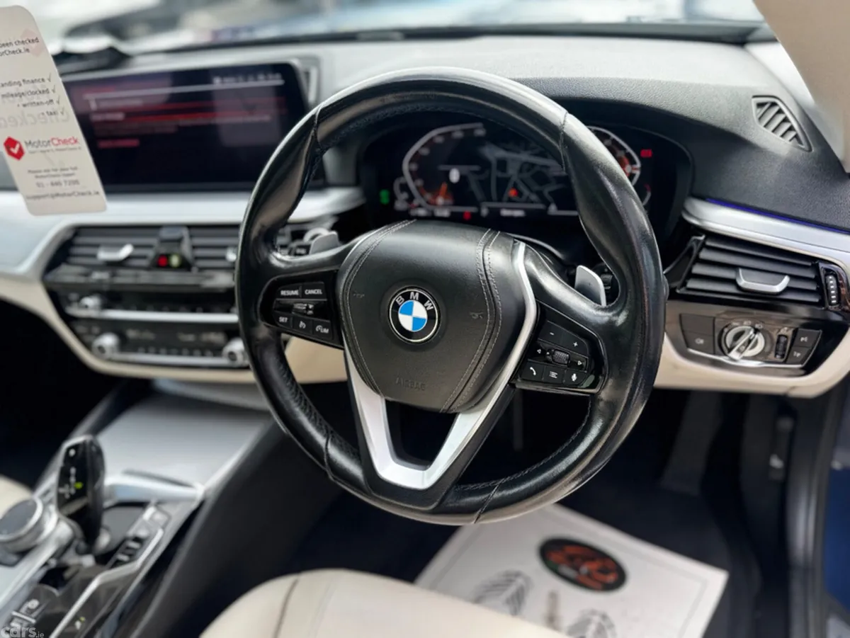 BMW 5-Series Saloon, Diesel, 2022, Blue