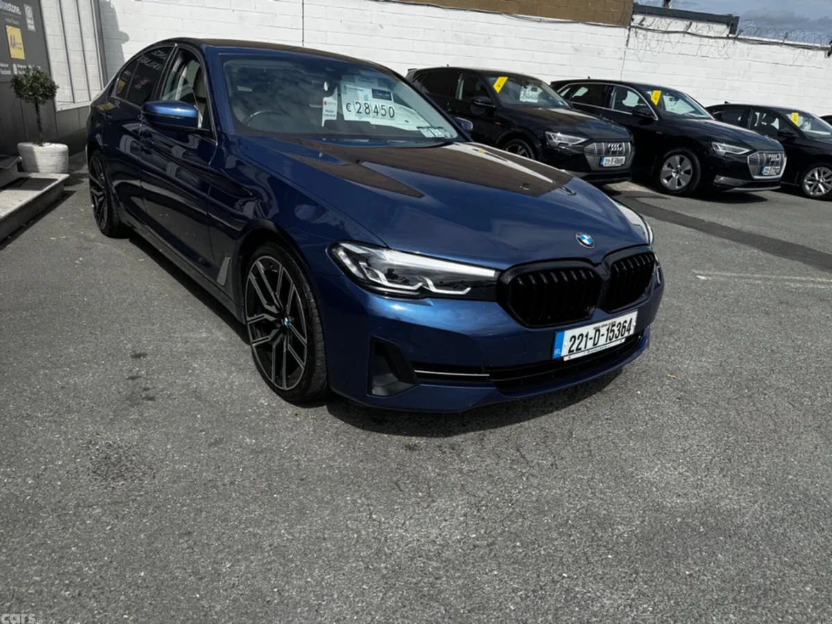 BMW 5-Series Saloon, Diesel, 2022, Blue