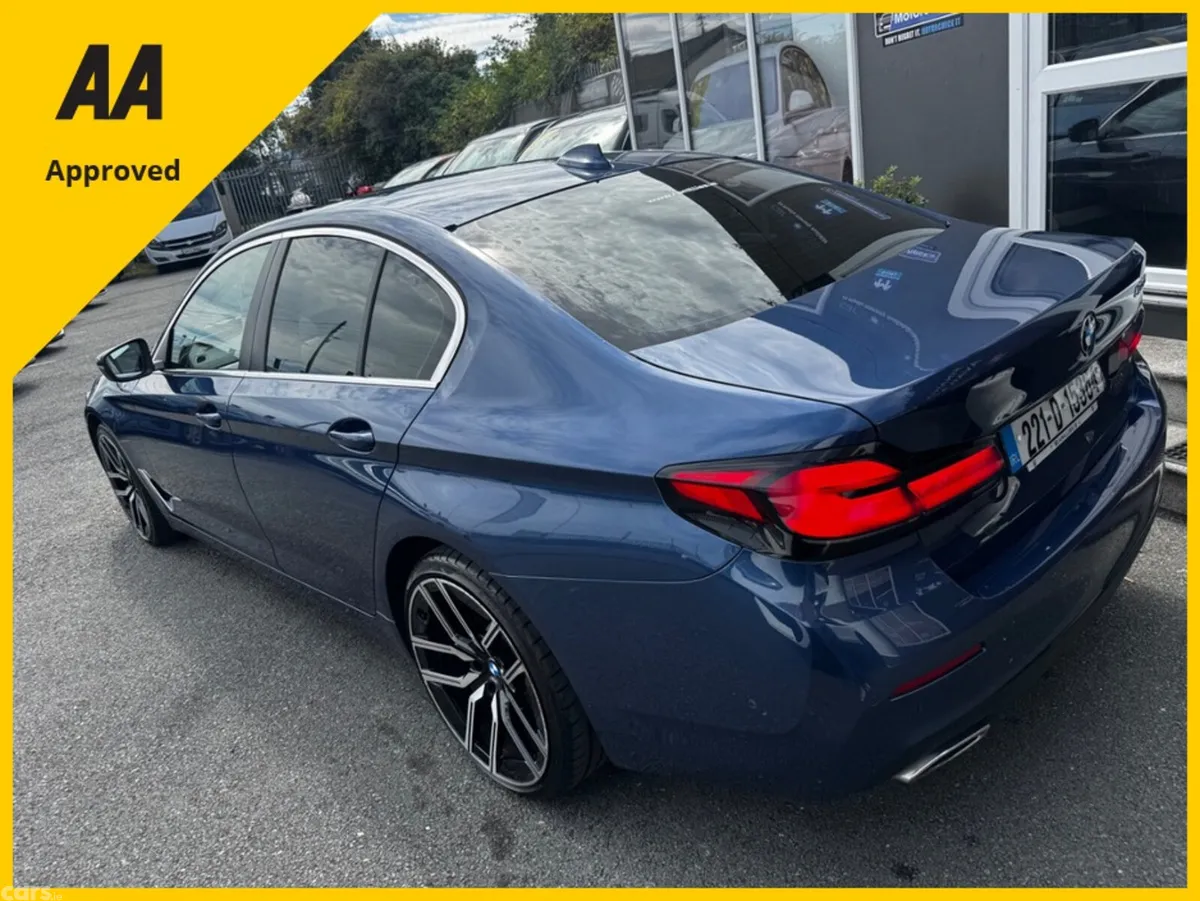 BMW 5-Series Saloon, Diesel, 2022, Blue
