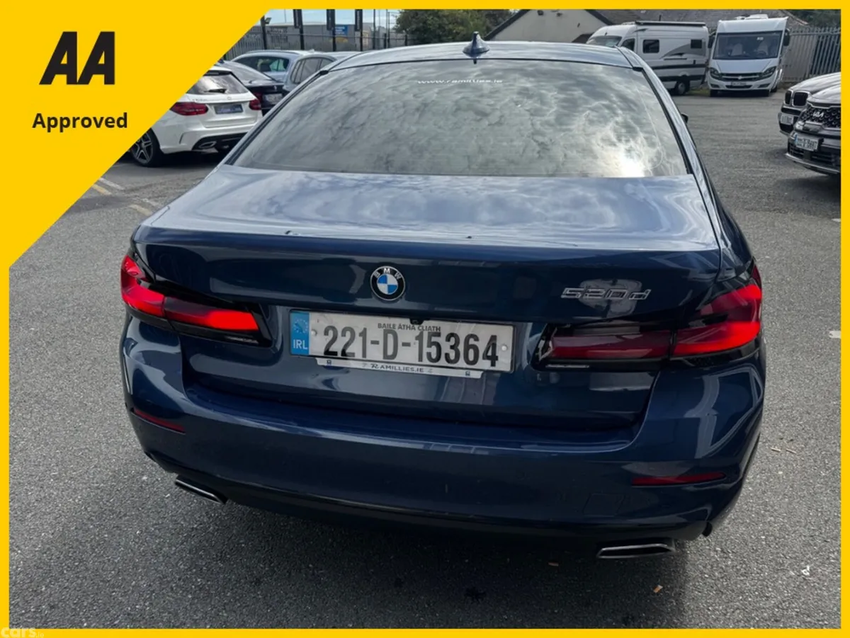 BMW 5-Series Saloon, Diesel, 2022, Blue