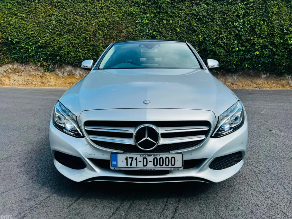 Mercedes-Benz C-Class Saloon, Petrol Plug-in Hybrid, 2017, Silver