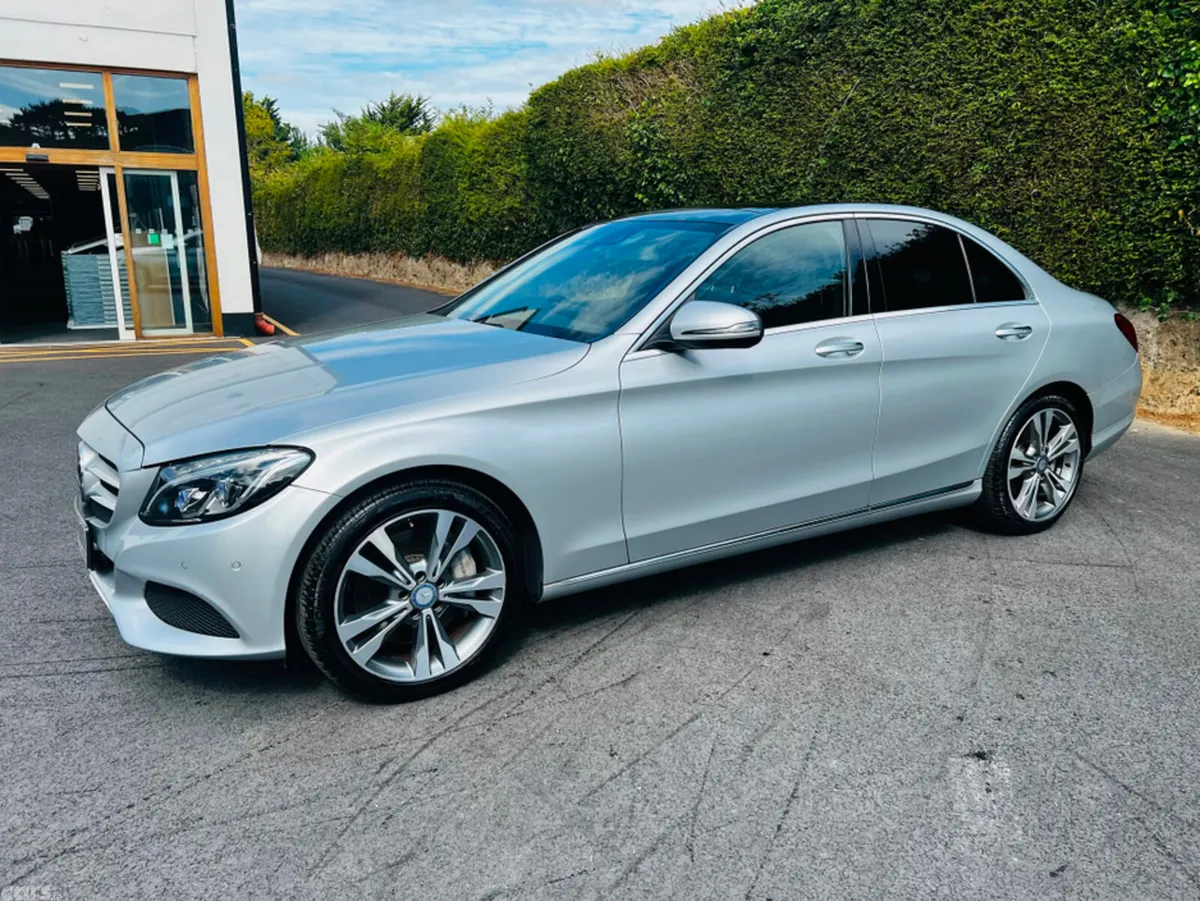 Mercedes-Benz C-Class Saloon, Petrol Plug-in Hybrid, 2017, Silver
