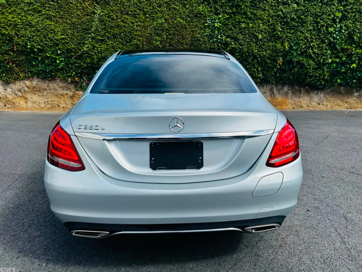 Mercedes-Benz C-Class Saloon, Petrol Plug-in Hybrid, 2017, Silver