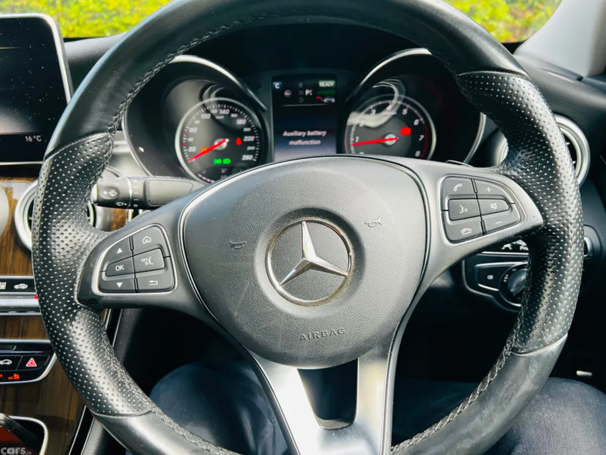 Mercedes-Benz C-Class Saloon, Petrol Plug-in Hybrid, 2017, Silver