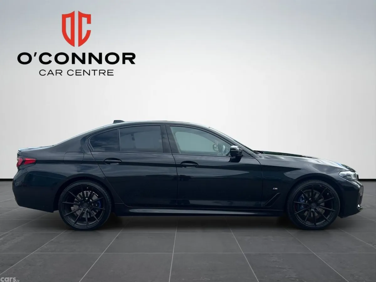BMW 5-Series Saloon, Petrol Plug-in Hybrid, 2021, Black
