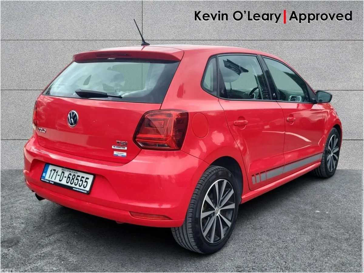 Volkswagen Polo Hatchback, Petrol, 2017, Red