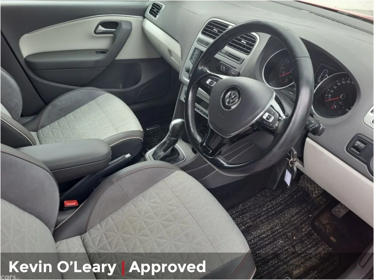 Volkswagen Polo Hatchback, Petrol, 2017, Red