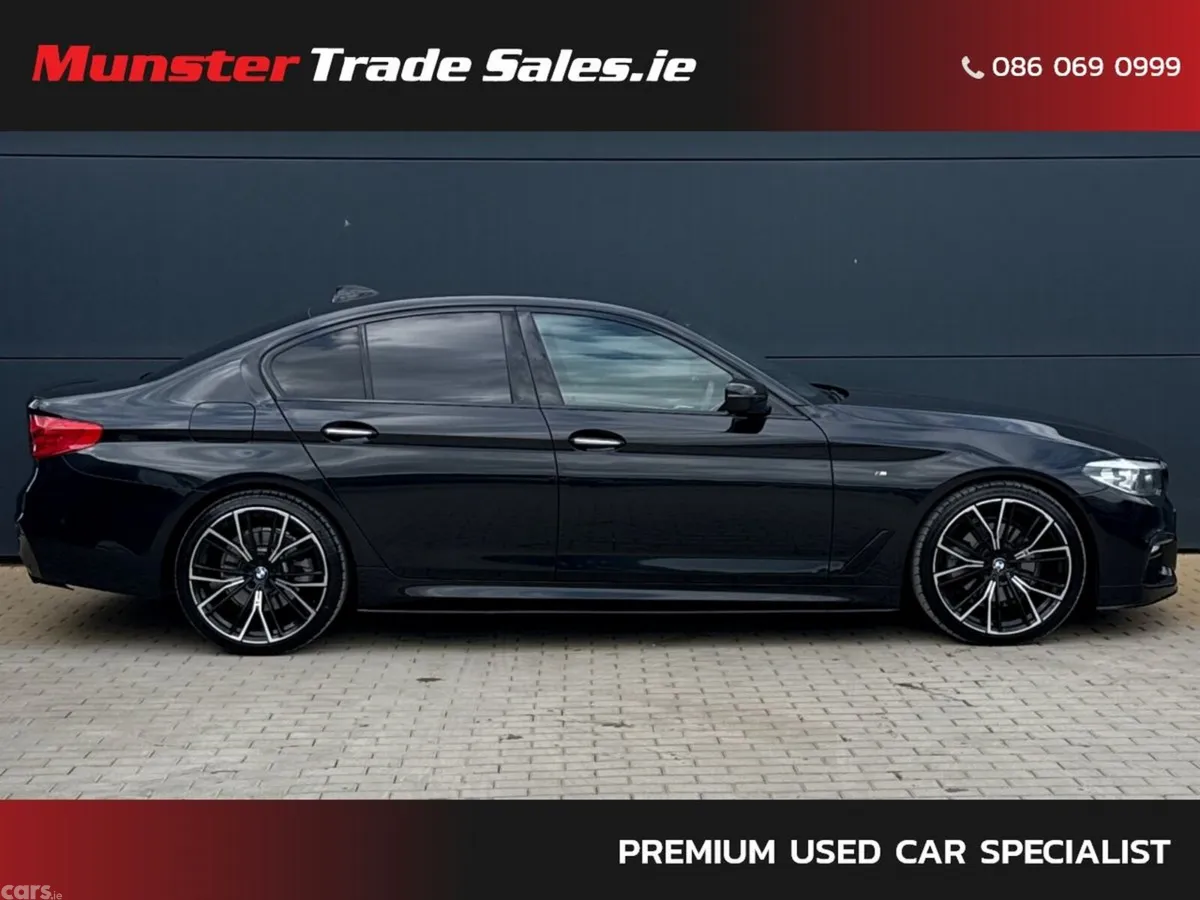 BMW 5-Series Saloon, Diesel, 2018, Black