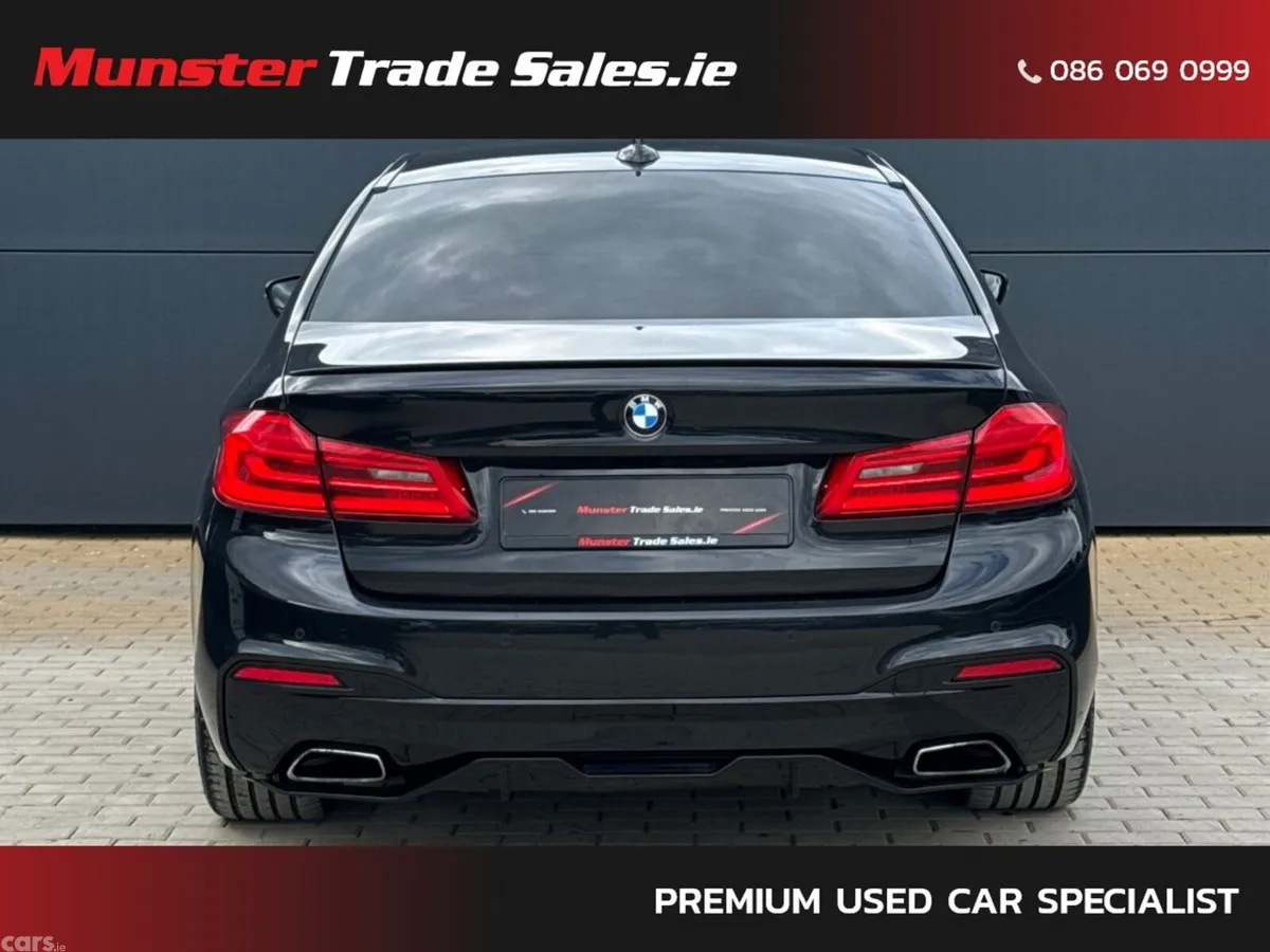 BMW 5-Series Saloon, Diesel, 2018, Black