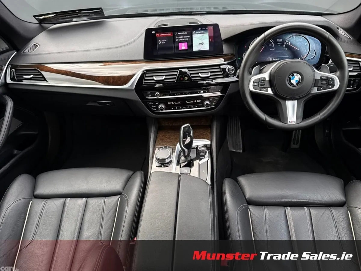 BMW 5-Series Saloon, Diesel, 2018, Black