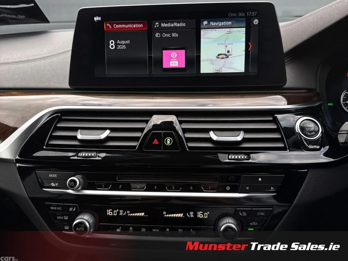 BMW 5-Series Saloon, Diesel, 2018, Black