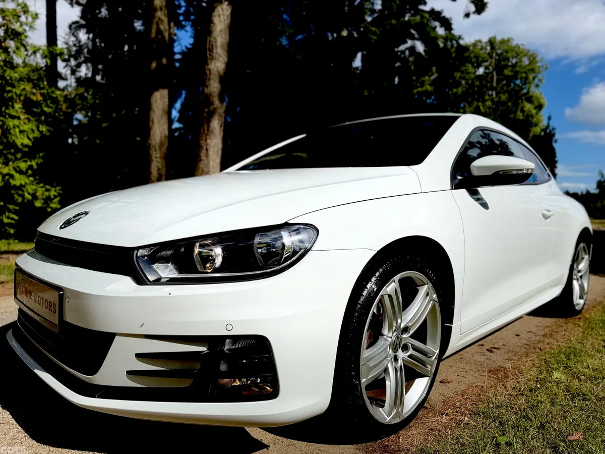 Volkswagen Scirocco Coupe, Diesel, 2015, White