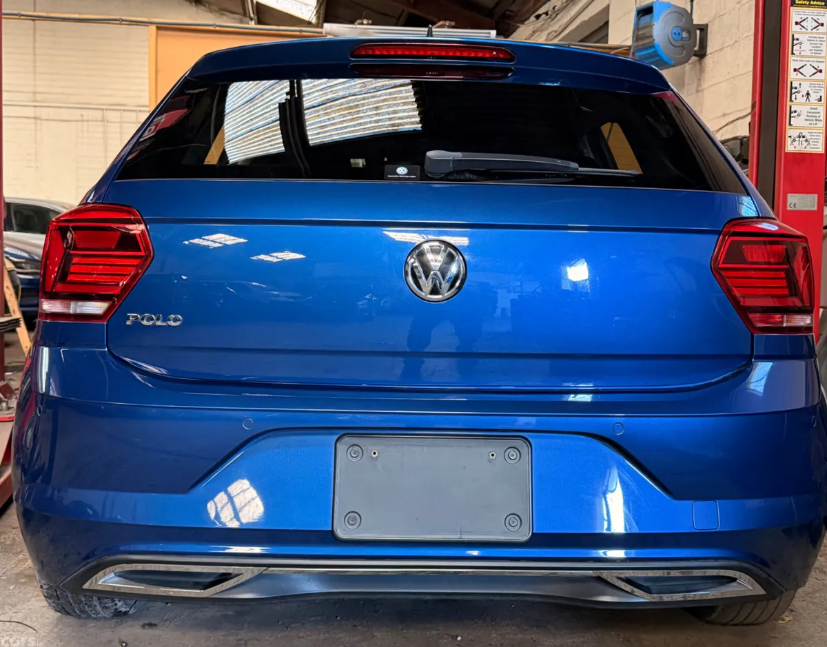 Volkswagen Polo Hatchback, Petrol, 2019, Blue