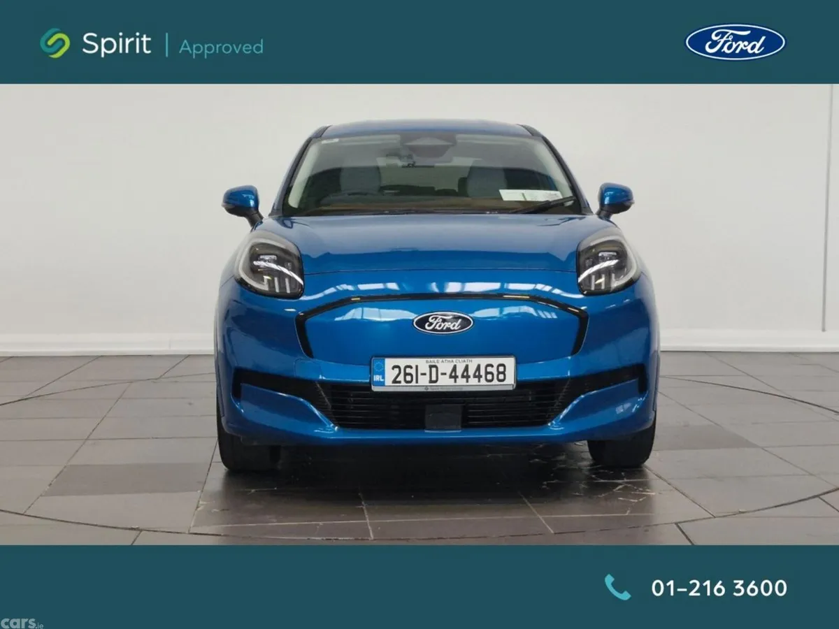 Ford Puma MPV, Electric, 2026, Blue