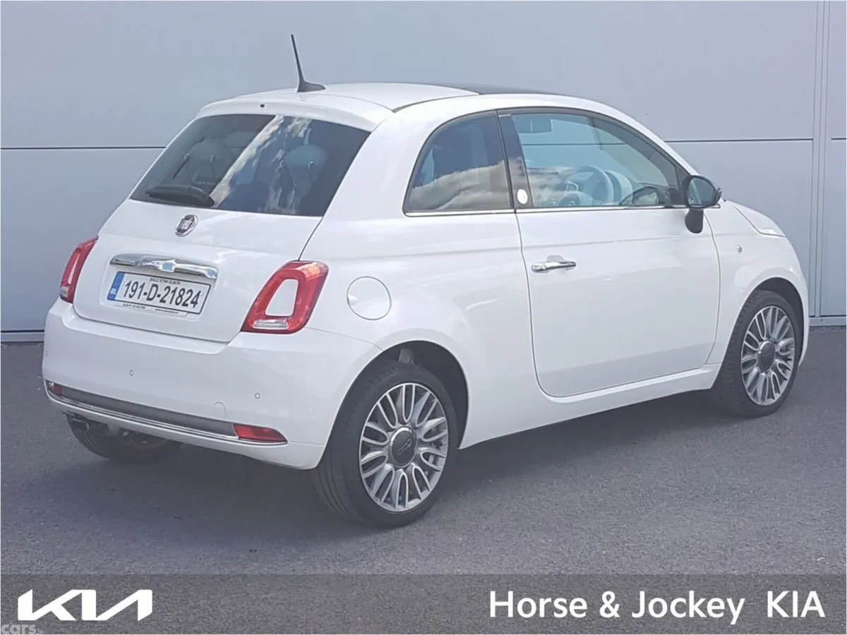 Fiat 500 Hatchback, Petrol, 2019, White