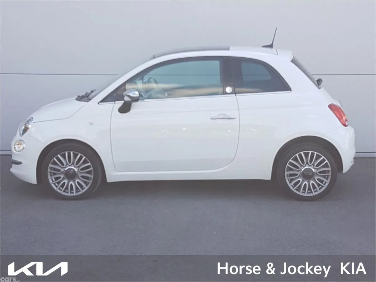 Fiat 500 Hatchback, Petrol, 2019, White