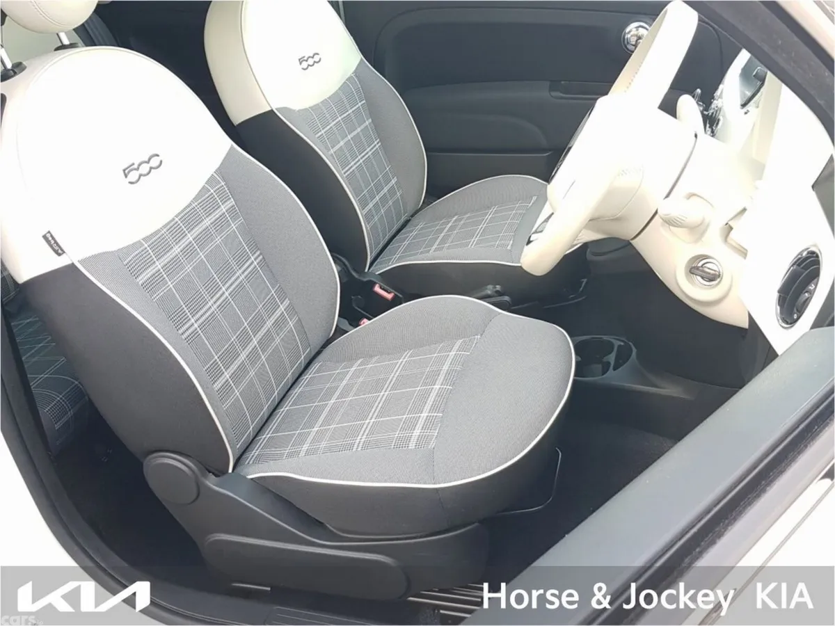 Fiat 500 Hatchback, Petrol, 2019, White