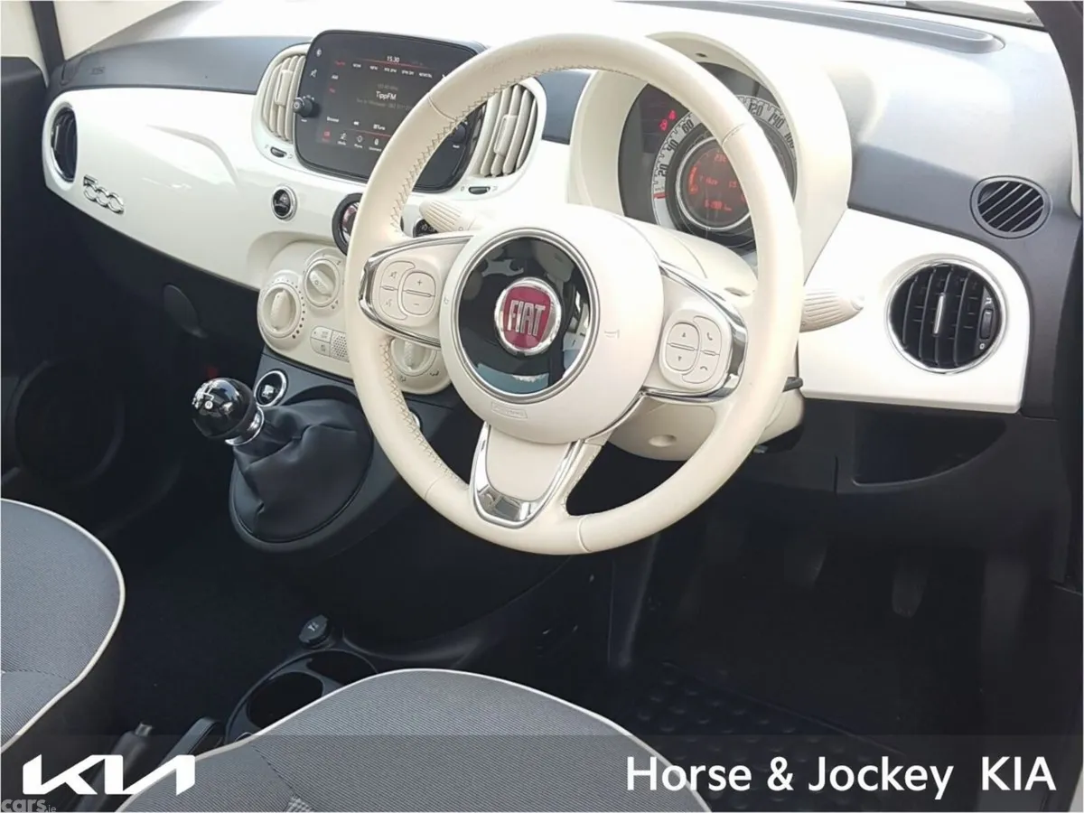 Fiat 500 Hatchback, Petrol, 2019, White