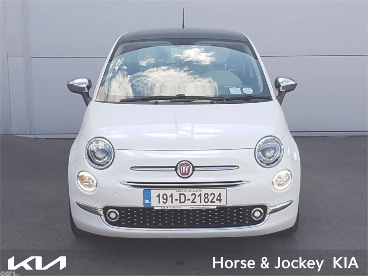 Fiat 500 Hatchback, Petrol, 2019, White
