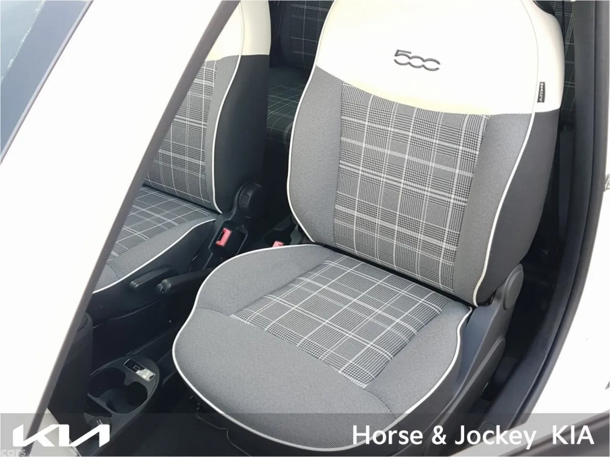 Fiat 500 Hatchback, Petrol, 2019, White