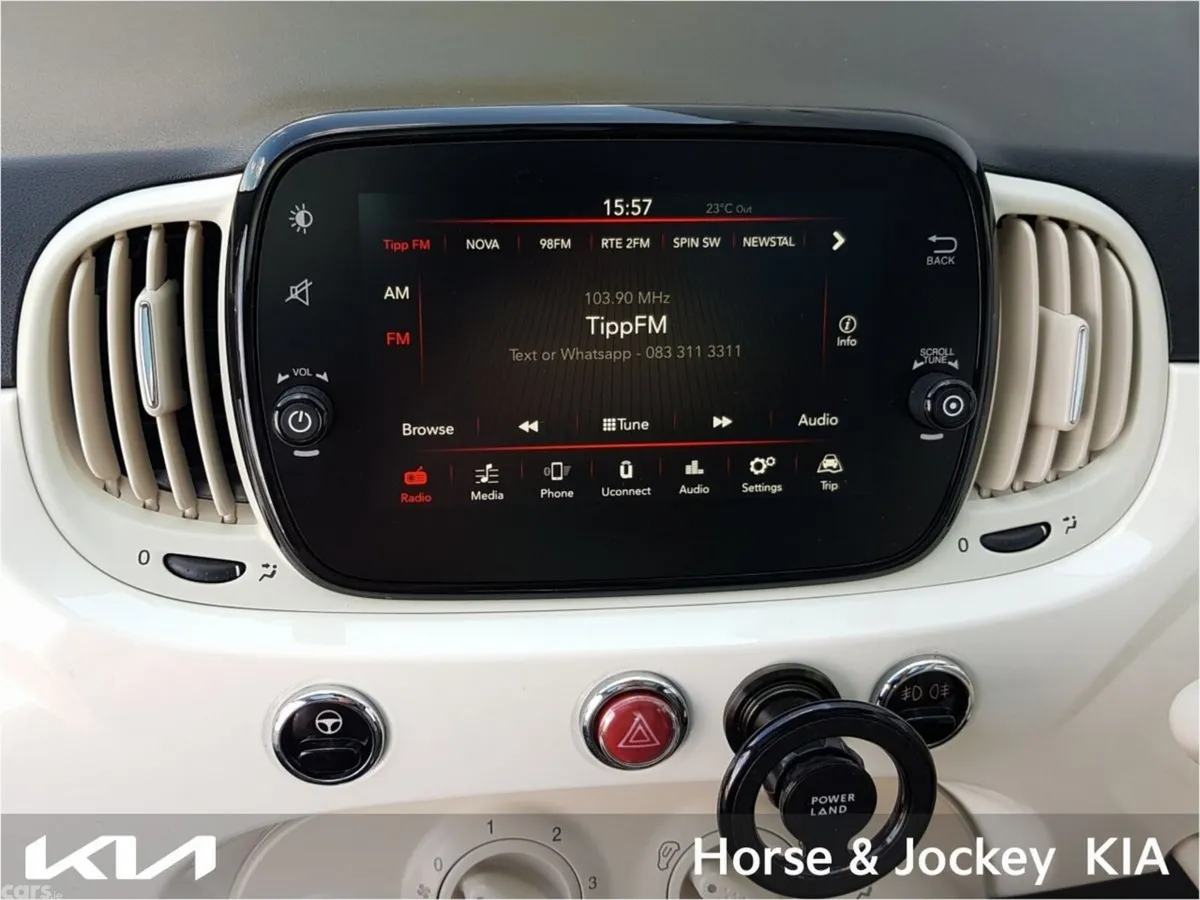 Fiat 500 Hatchback, Petrol, 2019, White