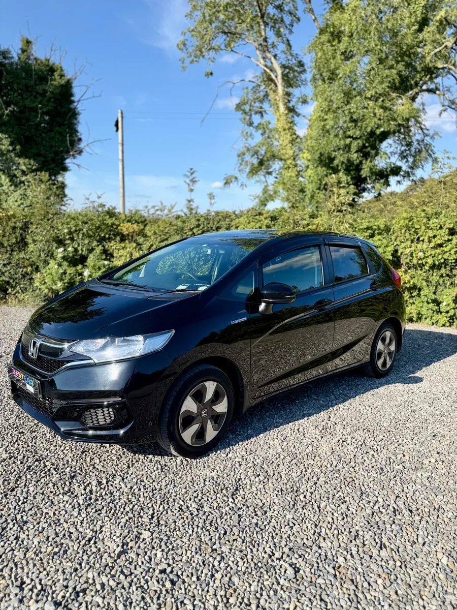 Honda Fit Hatchback, Petrol Hybrid, 2018, Black