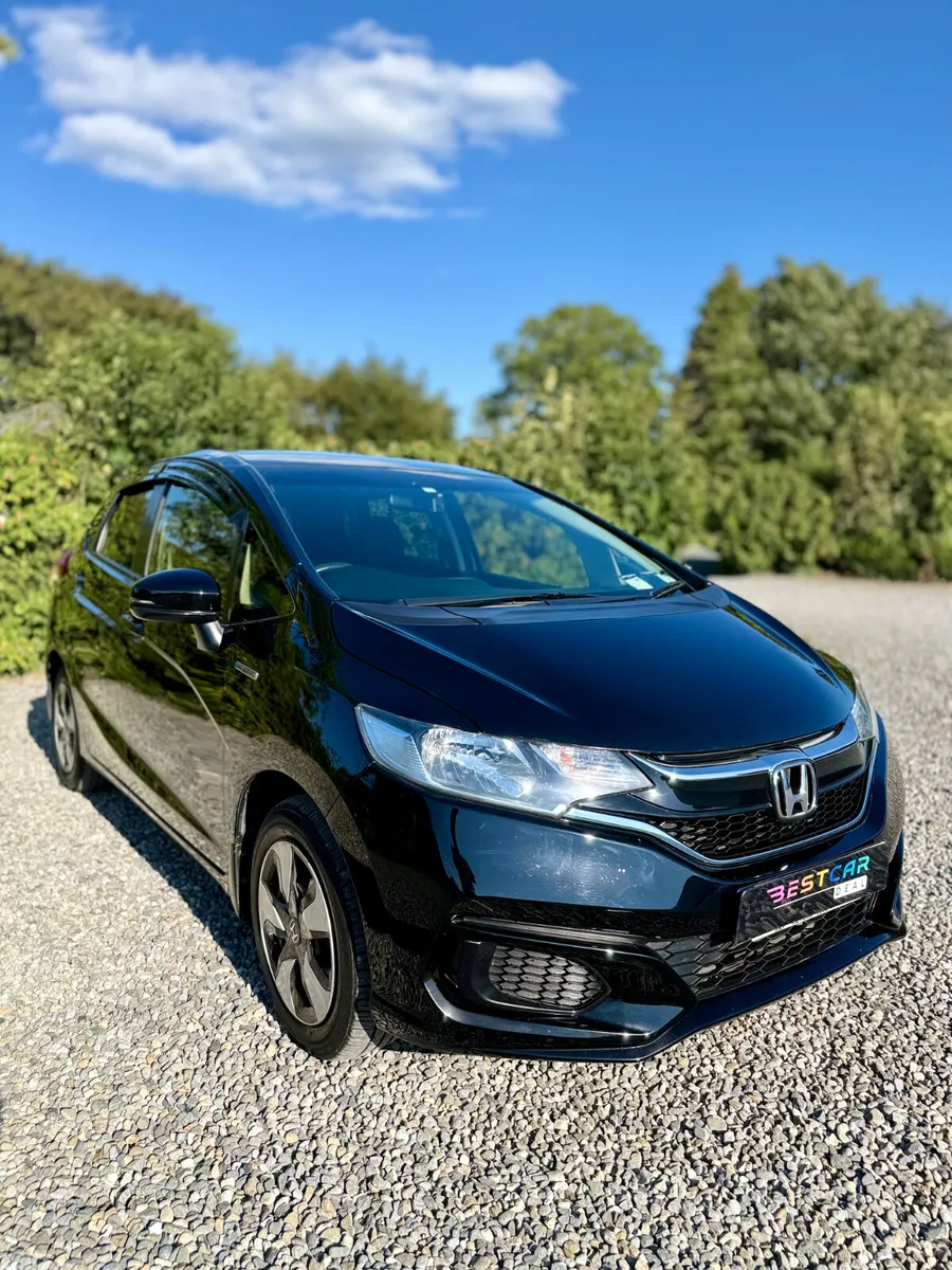 Honda Fit Hatchback, Petrol Hybrid, 2018, Black