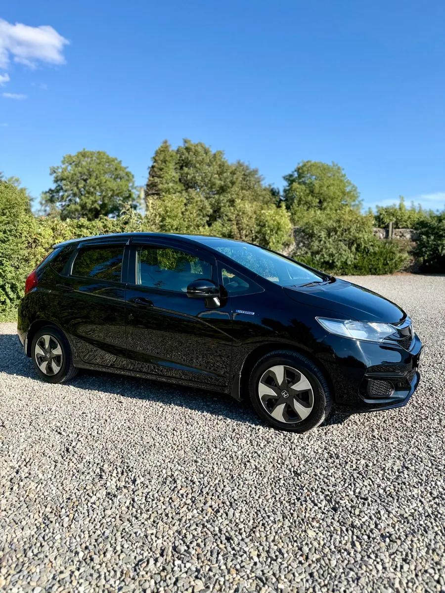Honda Fit Hatchback, Petrol Hybrid, 2018, Black