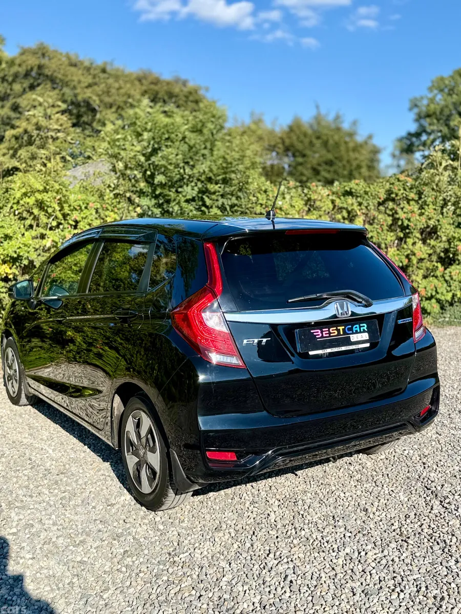 Honda Fit Hatchback, Petrol Hybrid, 2018, Black