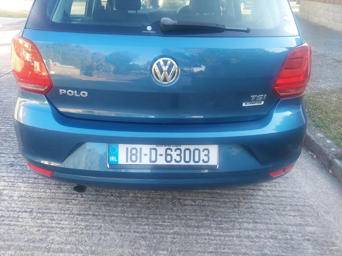 Volkswagen Polo Hatchback, Petrol, 2018, Blue
